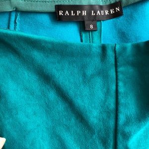 Ralph Lauren Teal Suede Pants